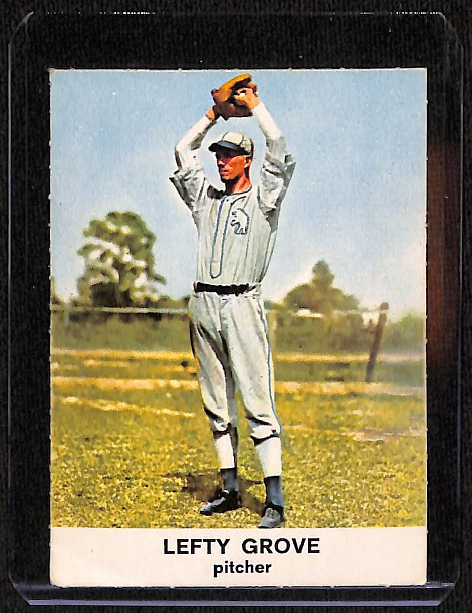 FIINR Baseball Card 1961 Golden Press Lefty Grove #17 Baseball Card - Amazing Condition