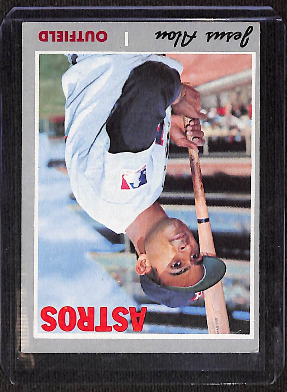 FIINR Baseball Card 1970 Topps Jesus Alou Vintage MLB Baseball Error Card #248 - Error Card - Mint Condition