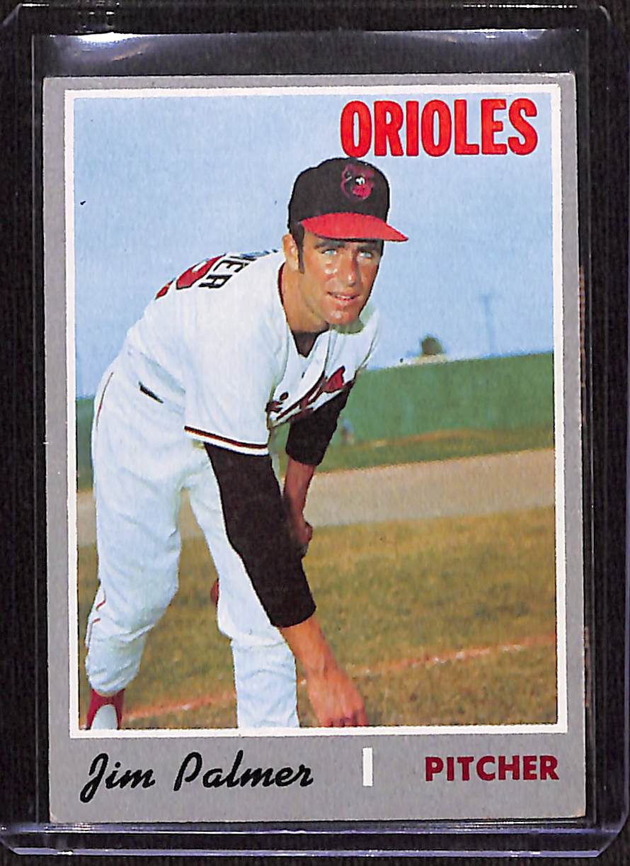 FIINR Baseball Card 1970 Topps Jim Palmer Vintage MLB Baseball Card #449 - Mint Condition