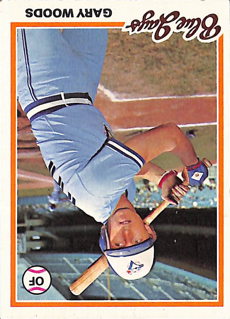 FIINR Baseball Card 1978 Topps Gary Woods Vintage Baseball Card #699 - Mint Condition
