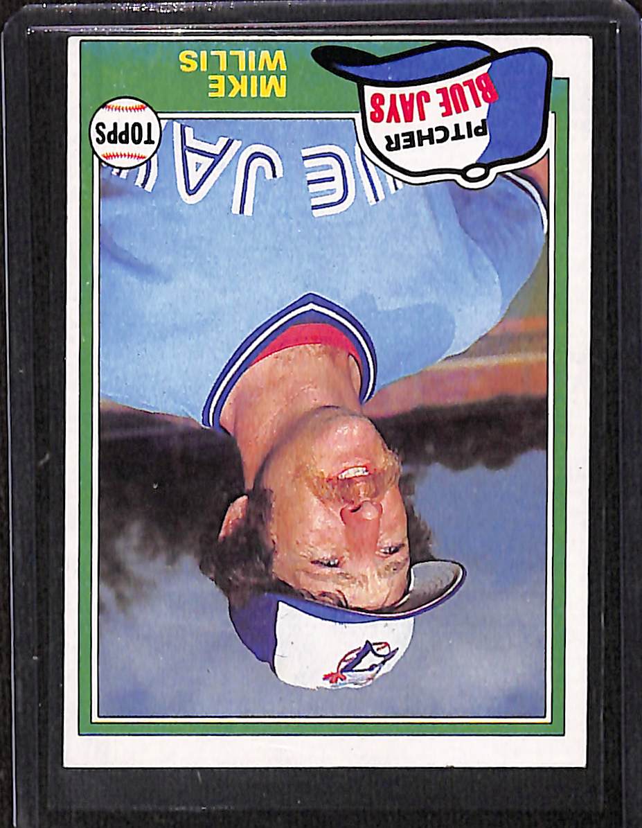 FIINR Baseball Card 1981 Topps Mike Willis Vintage Baseball Card #324 - Mint Condition