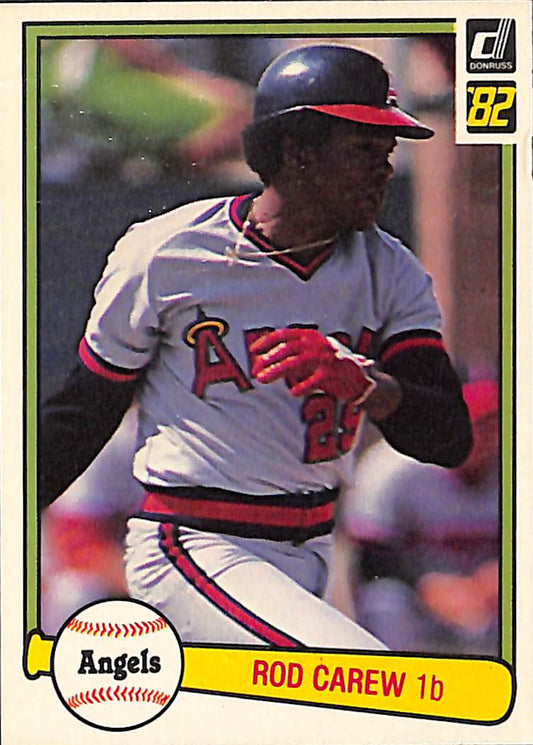FIINR Baseball Card 1982 Donruss Rod Carew Vintage MLB Baseball Card #216 - Mint Condition