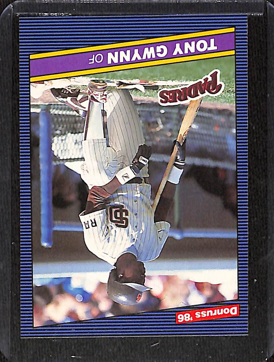 FIINR Baseball Card 1986 Donruss Tony Gwynn Vintage MLB Baseball Card #112 - Mint Condition