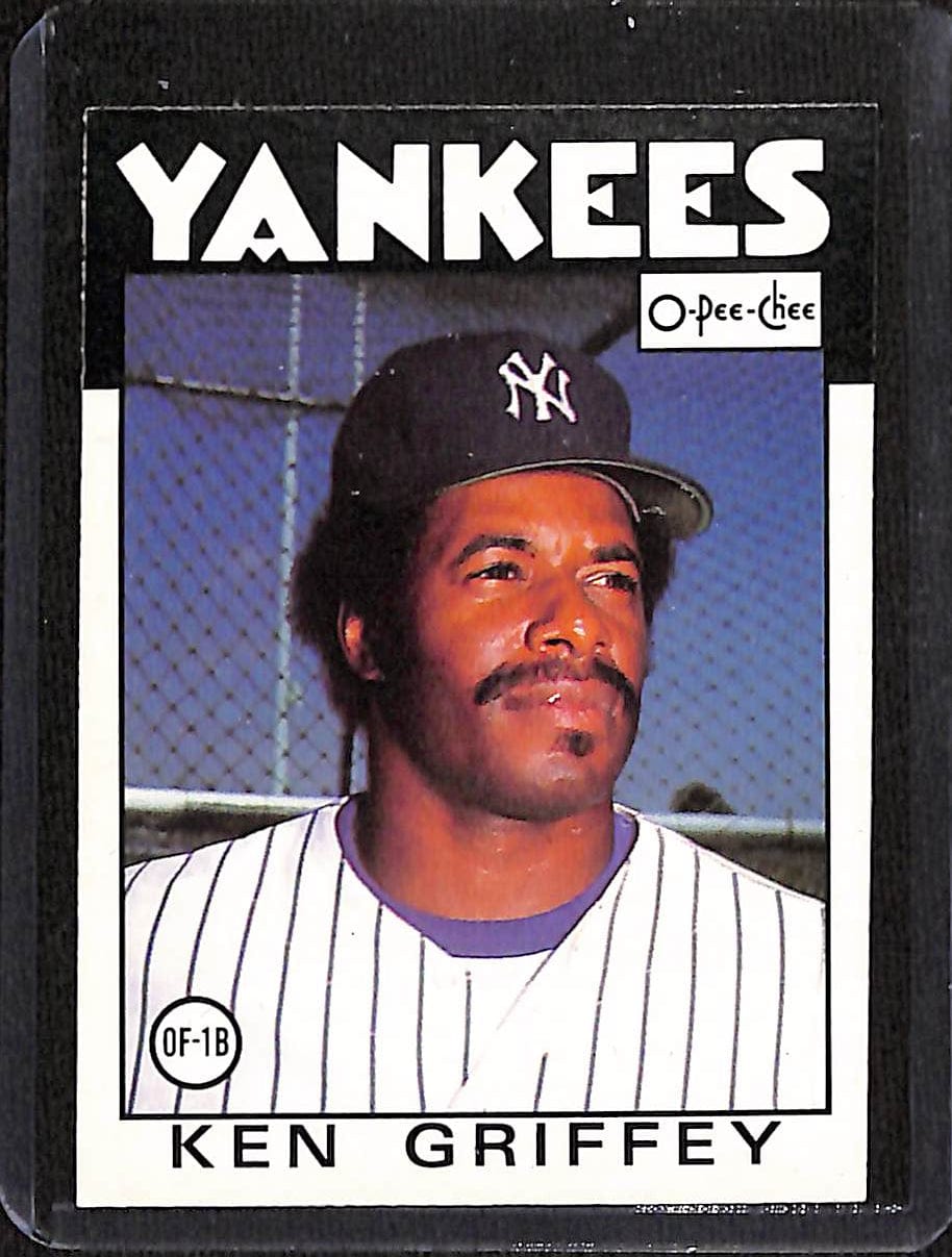 FIINR Baseball Card 1986 O-Pee-Chee Ken Griffey Sr. Vintage Baseball Card #40 - Mint Condition