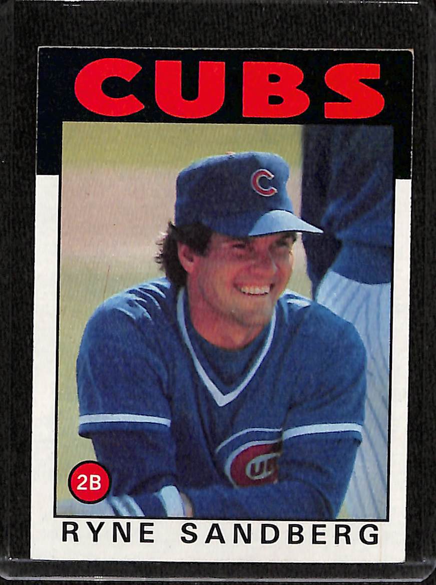FIINR Baseball Card 1986 Topps Ryne Sandberg Baseball Card #690 - Mint Condition