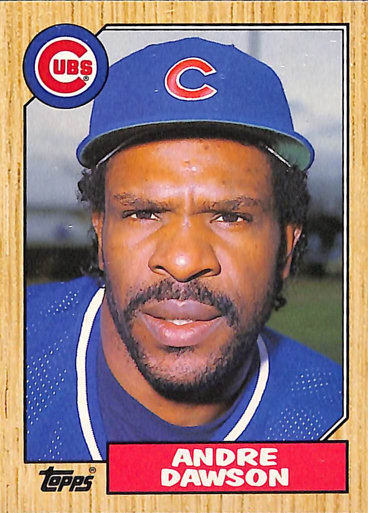 FIINR Baseball Card 1987 Topps Andre Dawson Baseball Card #27T- Mint Condition