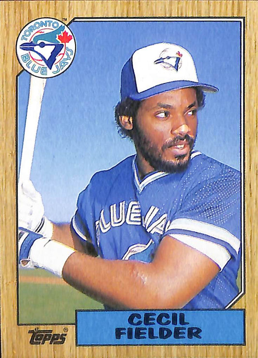 FIINR Baseball Card 1987 Topps Cecil Fielder Vintage MLB Baseball Card #178 - Mint Condition