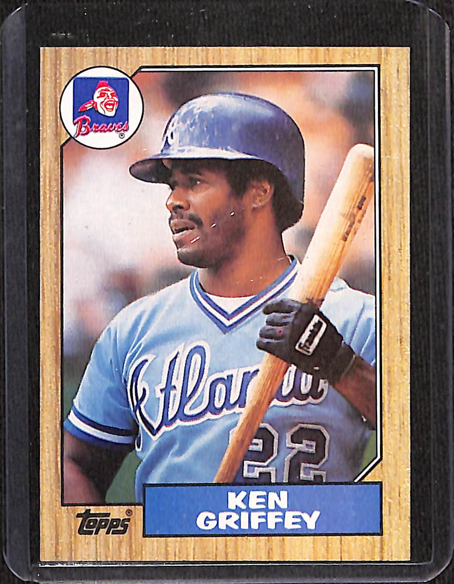 FIINR Baseball Card 1987 Topps Ken Griffey Sr. Vintage Baseball Card #711 - Mint Condition