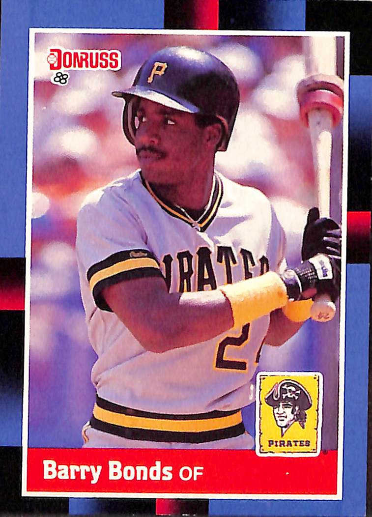 FIINR Baseball Card 1988 Donruss Barry Bonds Baseball Card #326 - Mint Condition