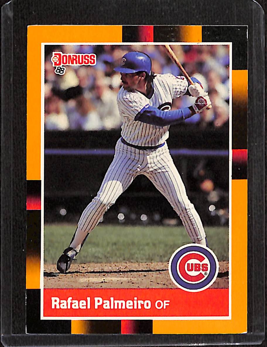FIINR Baseball Card 1988 Donruss Rafael Palmeiro MLB Baseball Card #93 - Mint Condition