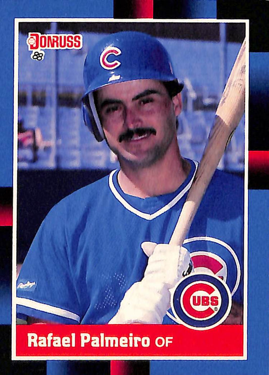 FIINR Baseball Card 1988 Donruss Rafael Palmeiro Vintage MLB Baseball Card #324 - Mint Condition