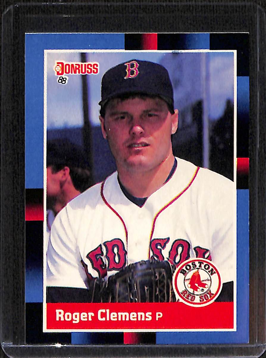FIINR Baseball Card 1988 Donruss Roger Clemens Vintage Baseball Card #51 - Mint Condition