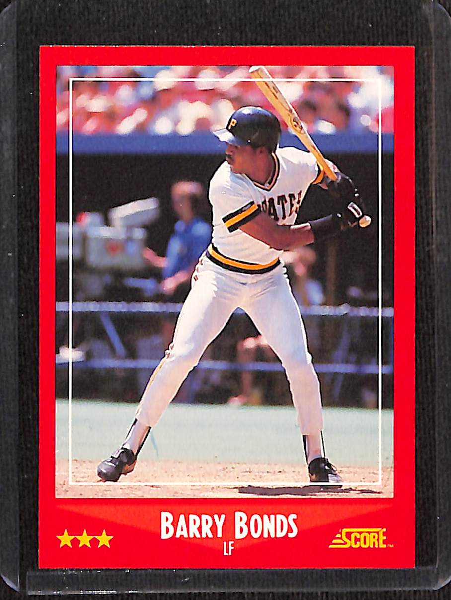 FIINR Baseball Card 1988 Score Barry Bonds Baseball Card #265 - Mint Condition