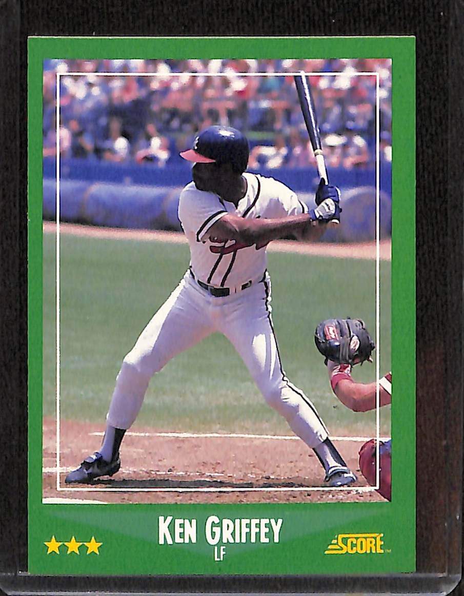 FIINR Baseball Card 1988 Score Ken Griffey Jr. MLB Baseball Card #390 - Mint Condition