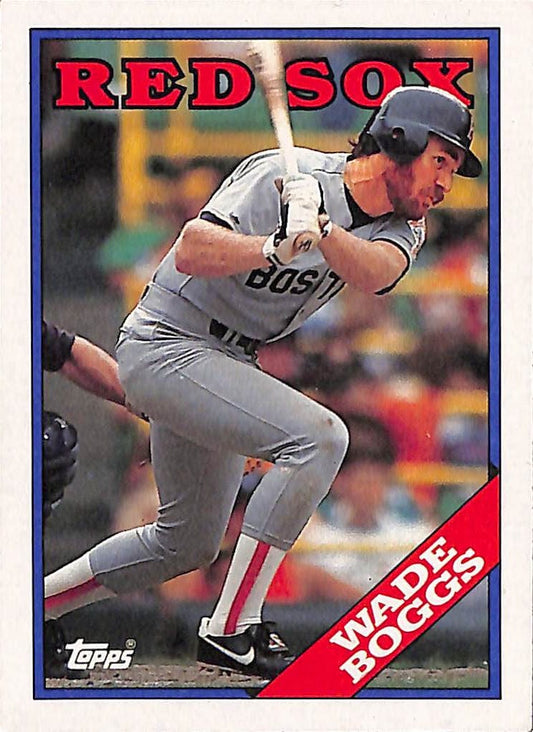 FIINR Baseball Card 1988 Topps Wade Boggs Baseball Card #200 - Mint Condition