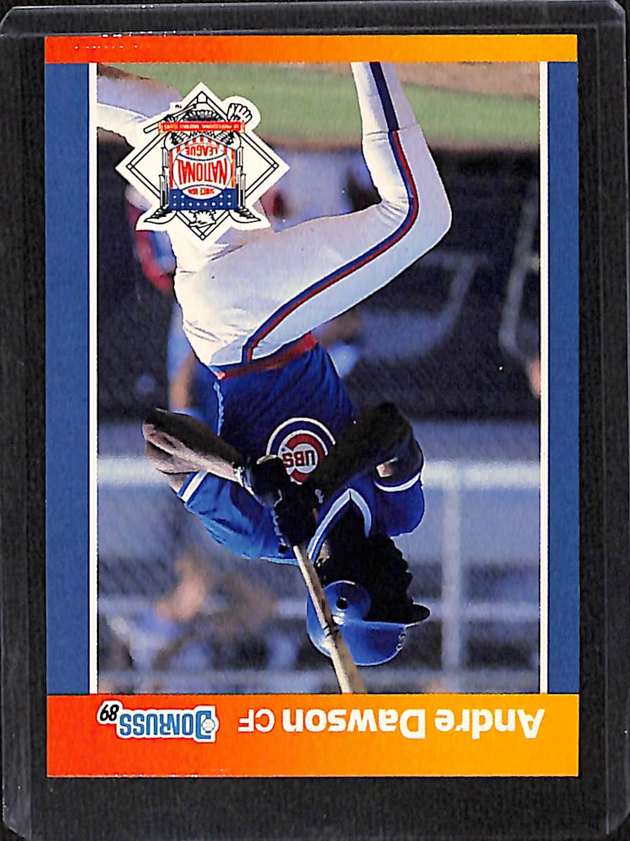 FIINR Baseball Card 1989 Donruss All Stars Andre Dawson Vintage Baseball Card #36 - Mint Condition