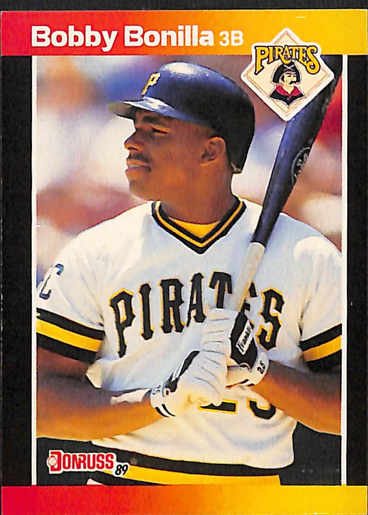 FIINR Baseball Card 1989 Donruss Bobby Bonilla Baseball Error Card #151 - Error Card - Mint Condition