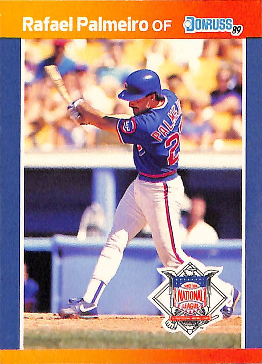 FIINR Baseball Card 1989 Donruss Rafael Palmeiro Vintage MLB Baseball Card #53 - Mint Condition