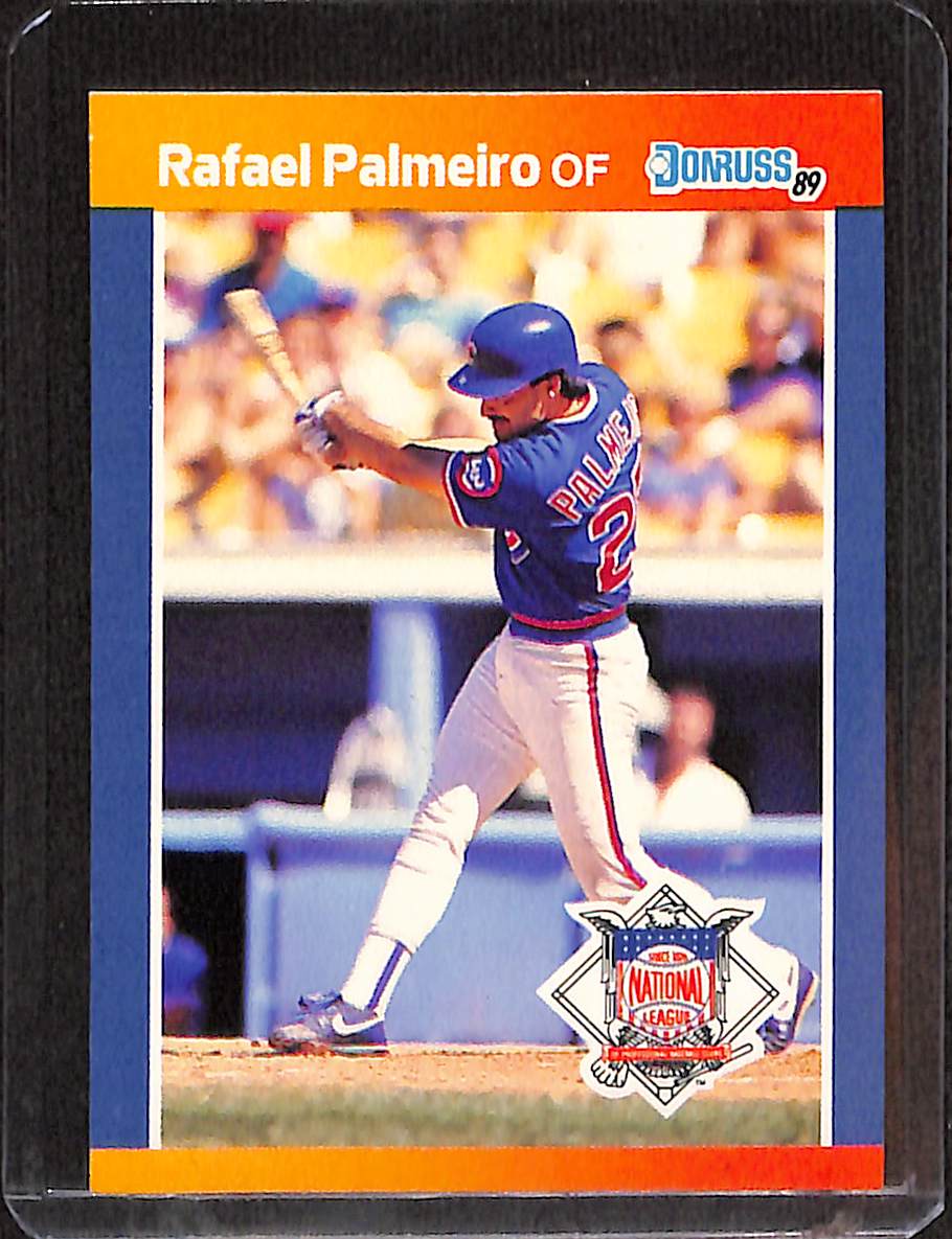 FIINR Baseball Card 1989 Donruss Rafael Palmeiro Vintage MLB Baseball Card #53 - Mint Condition
