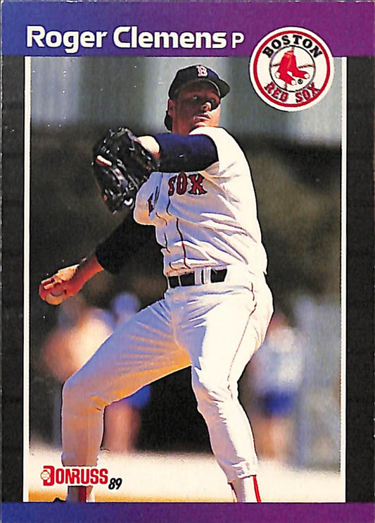 FIINR Baseball Card 1989 Donruss Roger Clemens Vintage Baseball Card #280 - Mint Condition