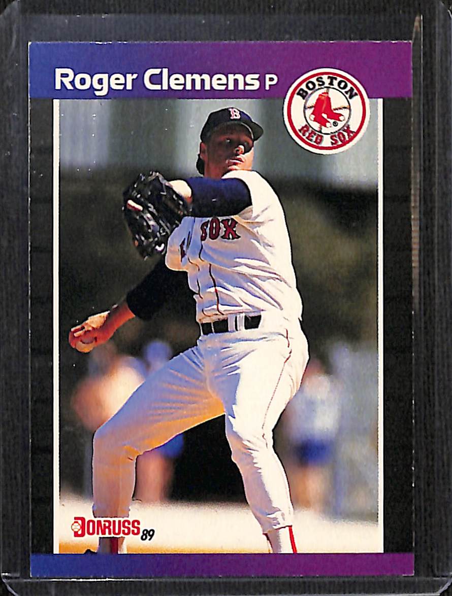 FIINR Baseball Card 1989 Donruss Roger Clemens Vintage Baseball Card #280 - Mint Condition