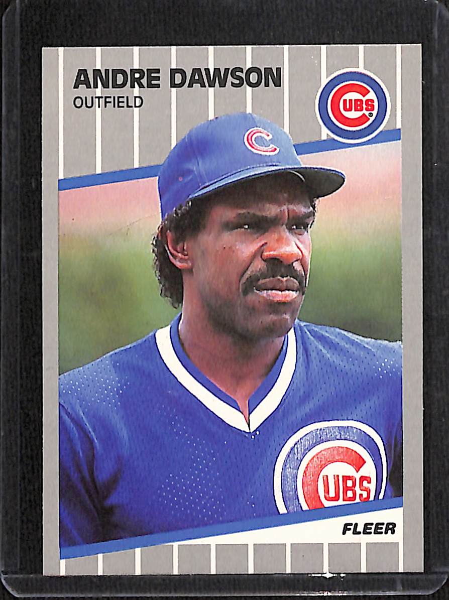 FIINR Baseball Card 1989 Fleer Andre Dawson Vintage Baseball Card #442 - Mint Condition