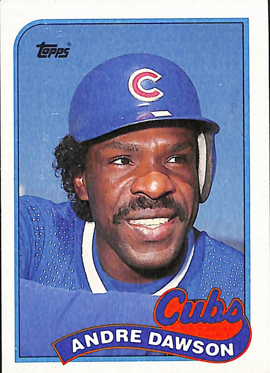 FIINR Baseball Card 1989 Topps Andre Dawson Vintage Baseball Card #10 - Mint Condition