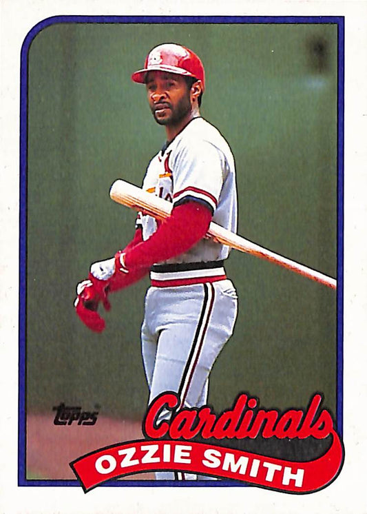 FIINR Baseball Card 1989 Topps Ozzie Smith MLB Vintage Baseball Card #230 - Mint Condition