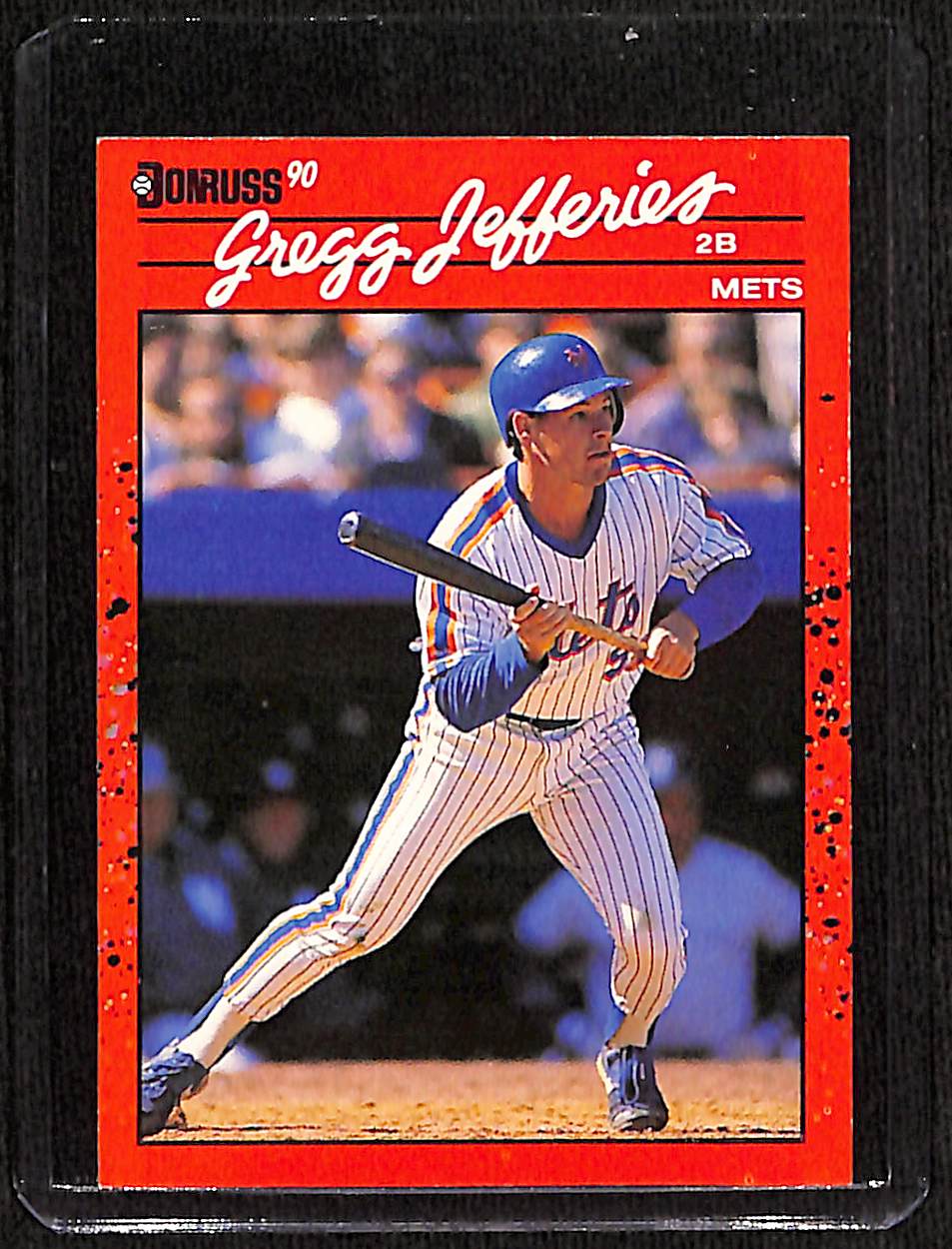 FIINR Baseball Card 1990 Donrus Gregg Jeffries MLB Baseball Error Card #270 - Error Card - Mint Condition
