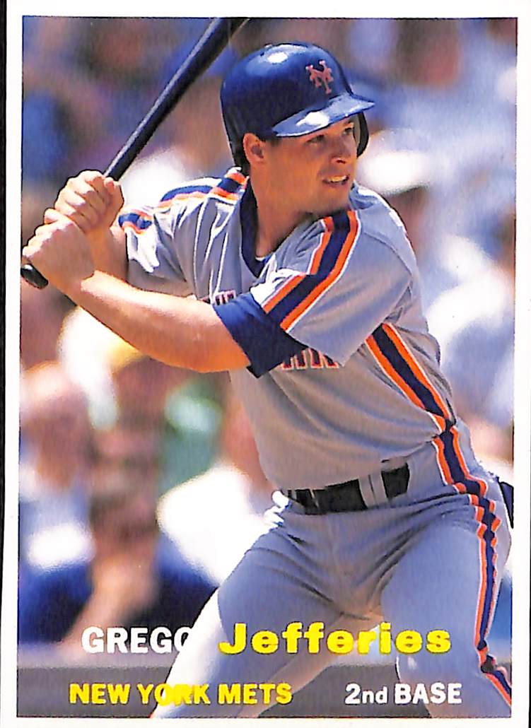FIINR Baseball Card 1990 Pocket Price Guide Gregg Jefferies MLB Baseball Card #55 - Mint Condition