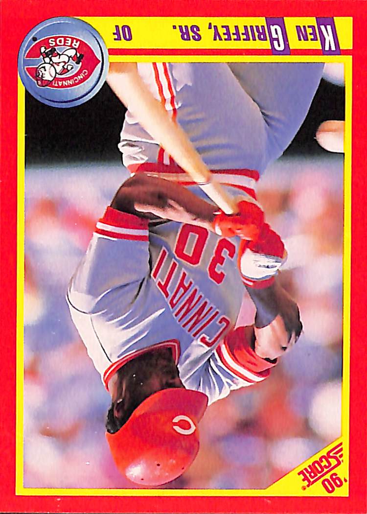FIINR Baseball Card 1990 Score Ken Griffey Sr. Baseball Card #338 - Mint Condition