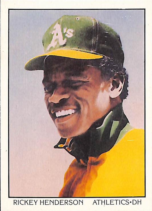 FIINR Baseball Card 1990 Score Rickey Henderson Vintage Baseball Card #696 - Mint Condition