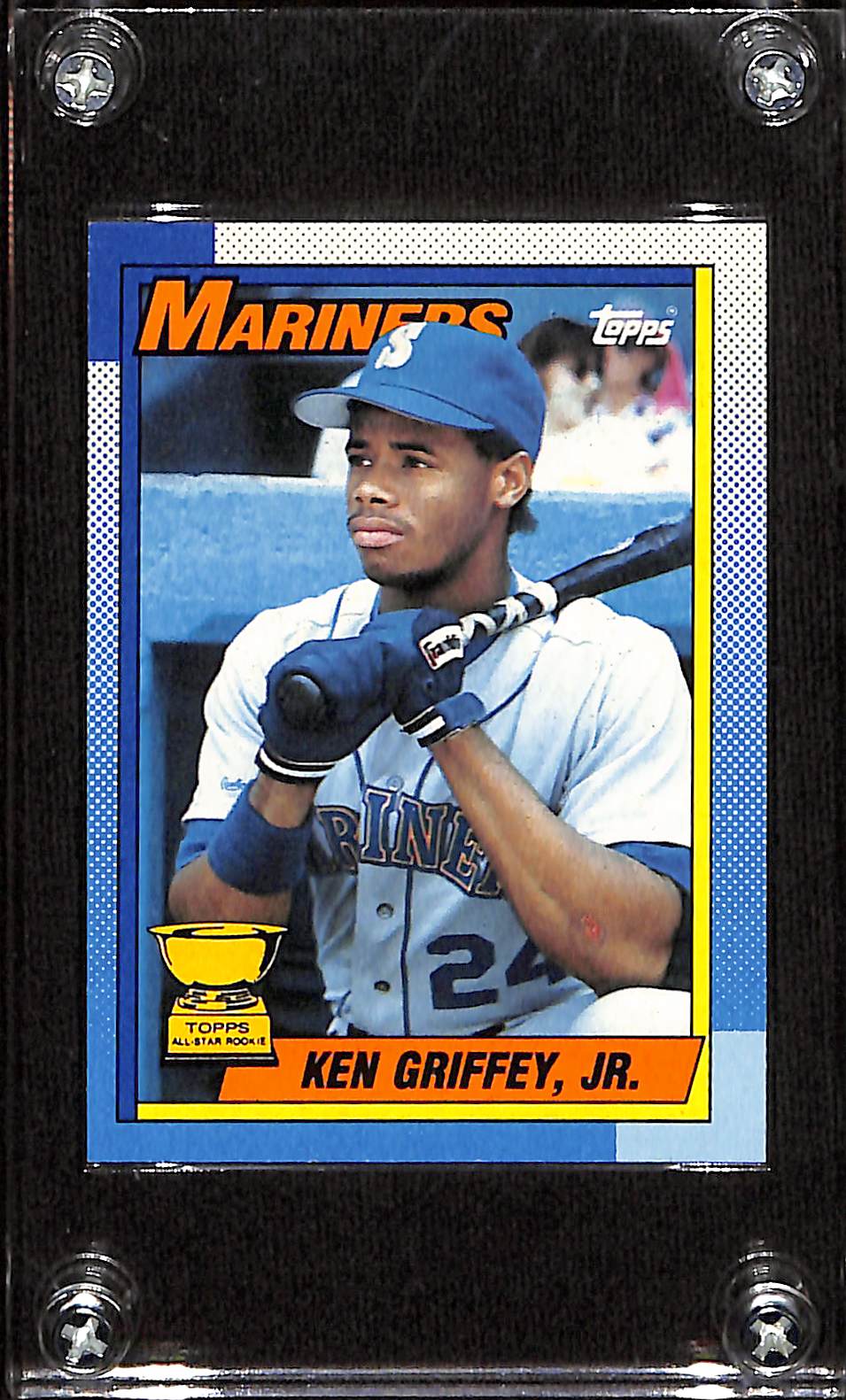 FIINR Baseball Card 1990 Topps Ken Griffey Jr. MLB Baseball Rookie Error Card #366 - Error Card - Mint Condition