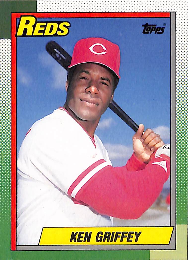 FIINR Baseball Card 1990 Topps Ken Griffey Sr. Vintage Baseball Card #581 - Mint Condition
