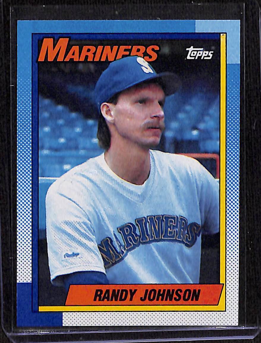 FIINR Baseball Card 1990 Topps Randy Johnson Baseball Card #431 - Mint Condition
