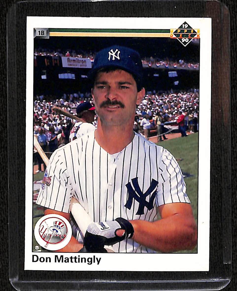 FIINR Baseball Card 1990 Upper Deck Don Mattingly Baseball Card #191 - Mint Condition