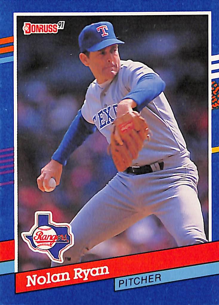 FIINR Baseball Card 1991 Donruss Nolan Ryan Baseball Card Astros #89 - Mint Condition