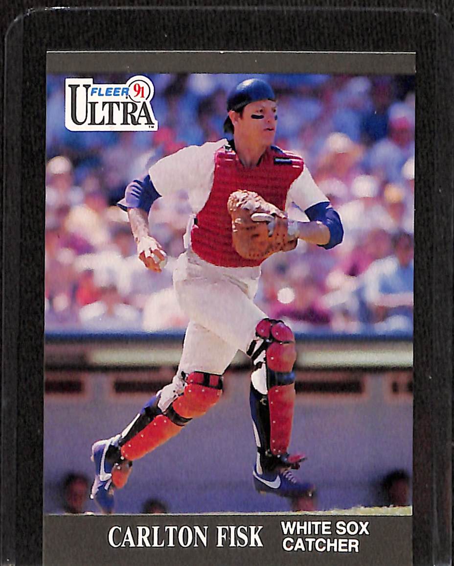 FIINR Baseball Card 1991 Fleer Ultra Carlton Fisk Vintage MLB Baseball Card #72 - Mint Condition