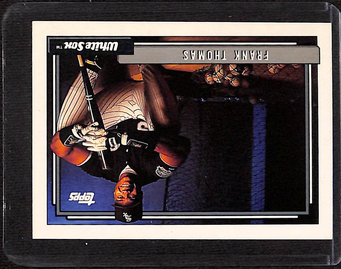 FIINR Baseball Card 1992 Topps Frank Thomas Baseball Card White Sox #552 - Mint Condition