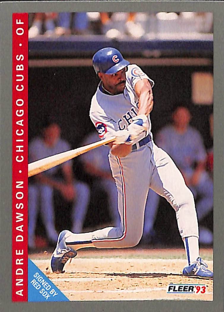 FIINR Baseball Card 1993 Fleer Andre Dawson Baseball Card #377 - Mint Condition