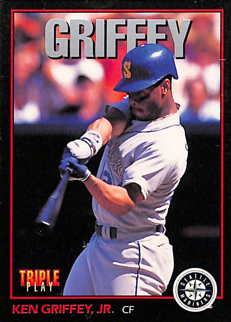 FIINR Baseball Card 1993 Leaf Ken Griffey Jr. MLB Baseball Card #1 - Mint Condition