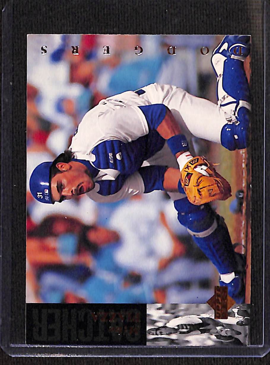 FIINR Baseball Card 1995 Upper Deck Mike Piazza MLB Baseball Card #500 - Mint Condition