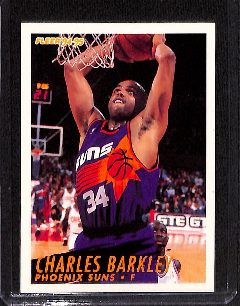 FIINR BasketBall Card 1994 Fleer Charles Barkley NBA Basketball Card #175 - Mint Condition