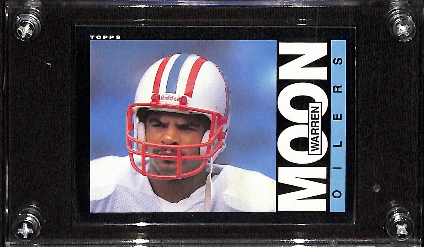 FIINR Football Card 1989 Topps Warren Moon NFL Football Card #251 - Mint Condition