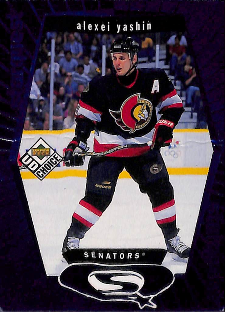 FIINR Hockey Card 1998 Upper Deck Alexi Yashin Hockey Player Card #SQ10