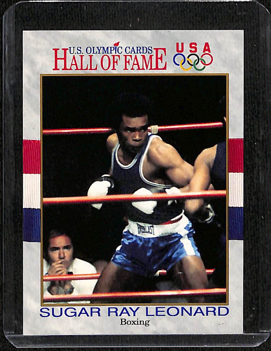FIINR US Olympic Cards 1991 Sugar Ray Leonard US Olympic Trading Card #29 - Mint Condition