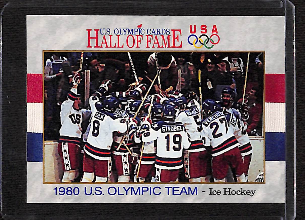 FIINR US Olympic Cards 1991 The 1980 US Olympic Hockey Team Trading Card #69 - Mint Condition