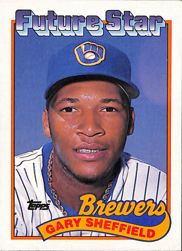 FIINR Auctions Baseball Card 1989 Topps Future Star Gary Sheffield Baseball Card #343 - Mint Condition