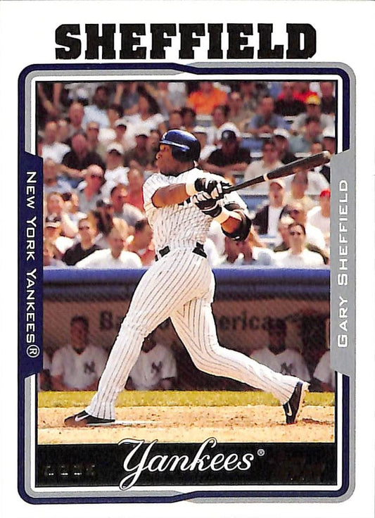 FIINR Auctions Baseball Card 2004 Topps Gary Sheffield MLB Baseball Card #40 - Mint Condition