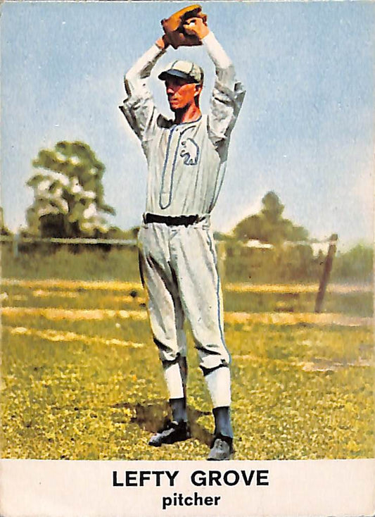 FIINR Baseball Card 1961 Golden Press Lefty Grove #17 Baseball Card - Amazing Condition